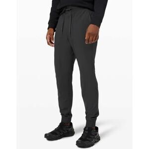 Lululemon ABC Jogger Tall 32" Warpstreme Obsidian Charcoal Gray Men's Small